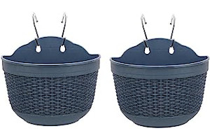 Macetas De Pared Azules 51y1xvrkoAL._AC_UL320_