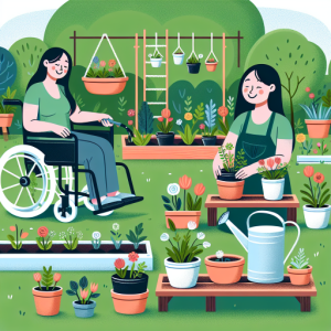 Cómo hacer que tus maceteros sean más accesibles para personas con movilidad reducida.