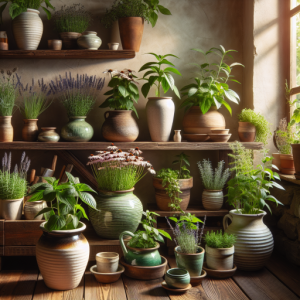 Los maceteros que son ideales para cultivar plantas medicinales.