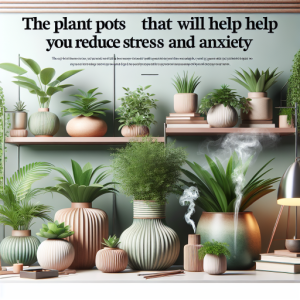 Los maceteros que te ayudarán a reducir el estrés y la ansiedad.