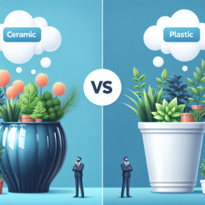 ¿Qué dicen los expertos sobre los maceteros de cerámica vs. plástico?
