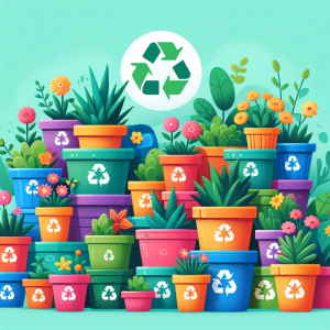 ¿Se pueden reciclar los maceteros de plástico?